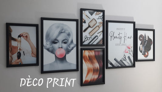 تابلوهات واجهة زجاجية خاصة حلاقة نساء