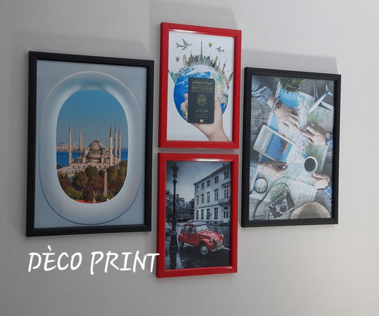 تابلوهات سياحية بزجاج فاخر 🌍