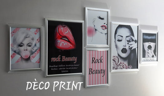 تابلوهات واجهة زجاجية خاصة حلاقة نساء