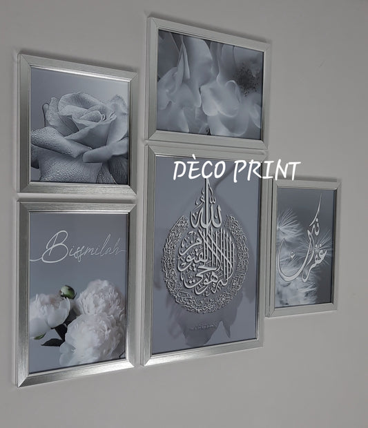 لوحات جدارية خاصة بالرواق و الصالونات