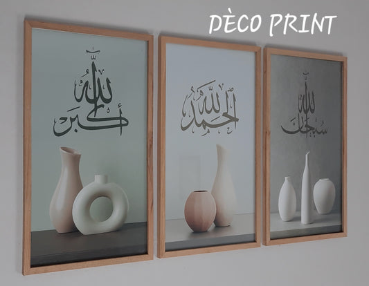 لوحات جدارية خاصة بالرواق و الصالونات