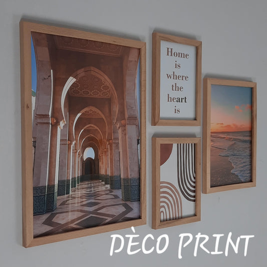 لوحات جدارية خاصة بالرواق و الصالونات