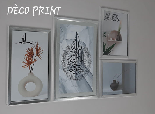 لوحات جدارية خاصة بالرواق و الصالونات