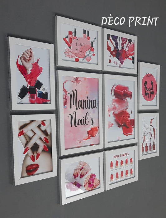 لوحات جدارية خاصة بصالونات حلاقة النساء