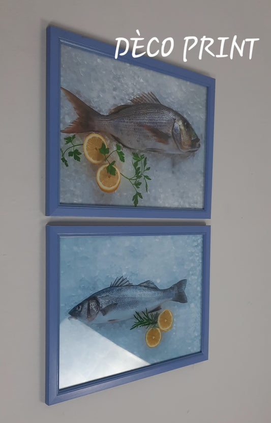 لوحات جدارية خاصة بمحل بيع سمك