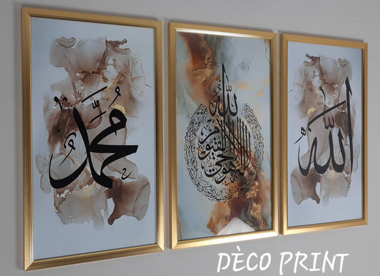 لوحات جدارية خاصة بالرواق و الصالونات