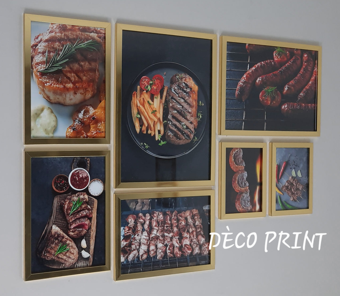 لوحات جدارية خاصة بمطعم شواء