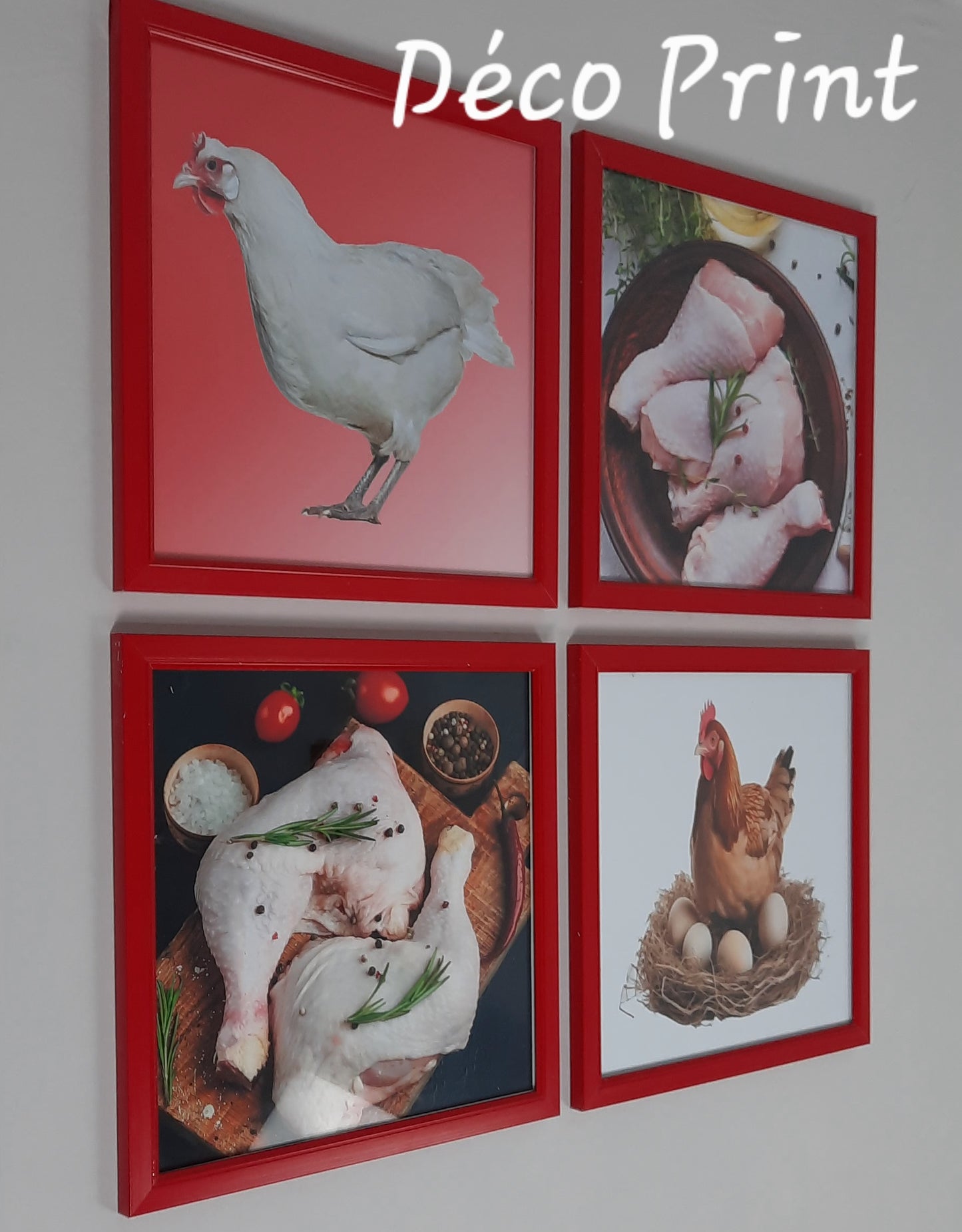 لوحات جدارية خاصة بمحل جزار