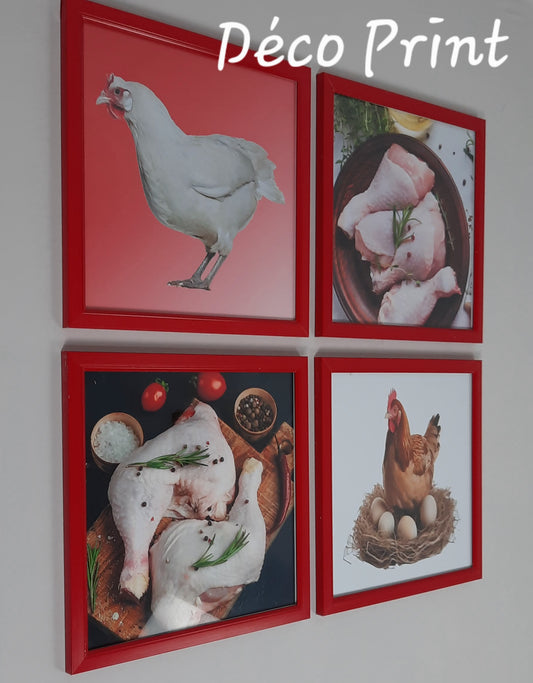 لوحات جدارية خاصة بمحل جزار