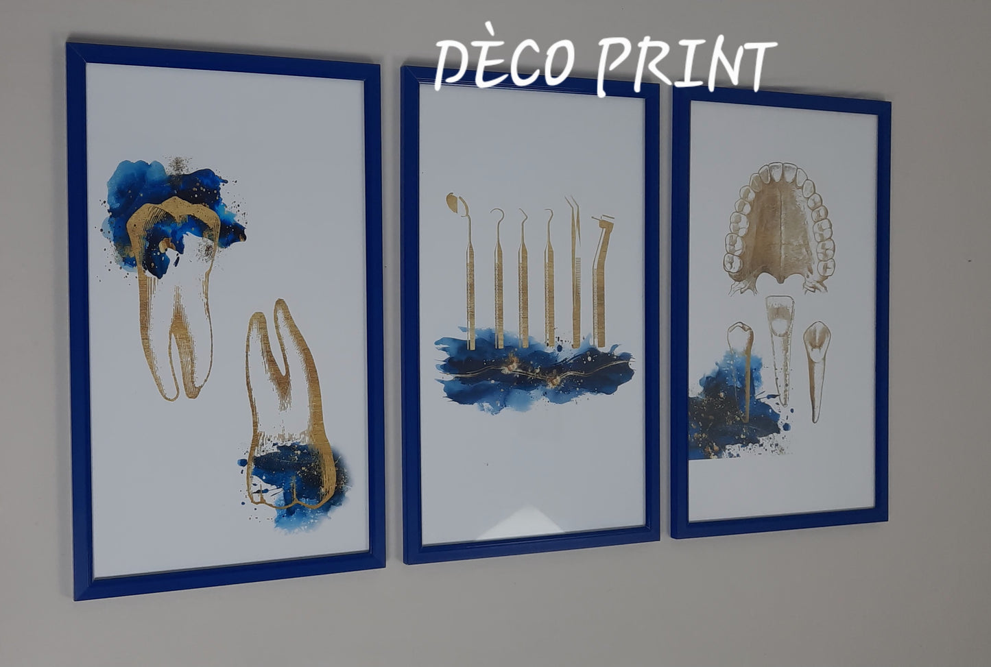 تابلوهات واجهة زجاجية خاصة بعيادة الاسنان