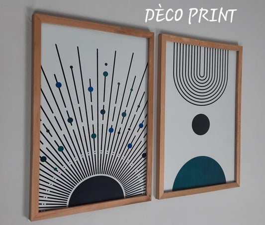 لوحات جدارية خاصة بالرواق و الصالونات