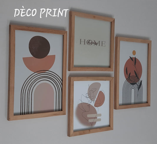 لوحات جدارية خاصة بالرواق و الصالونات