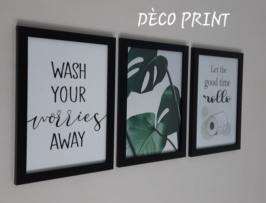 تابلوهات زجاجية خاصة بلمرحاض