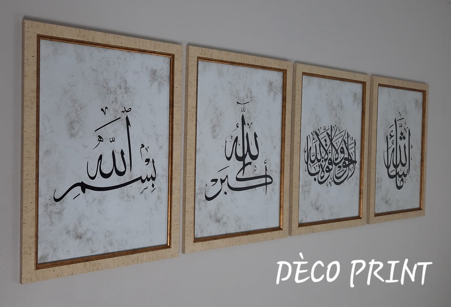 لوحات جدارية خاصة بالرواق و الصالونات