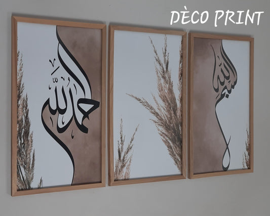 لوحات جدارية خاصة بالرواق و الصالونات