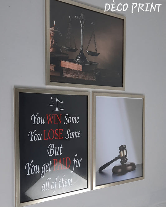 لوحات جدارية خاصة بمكاتب محامي