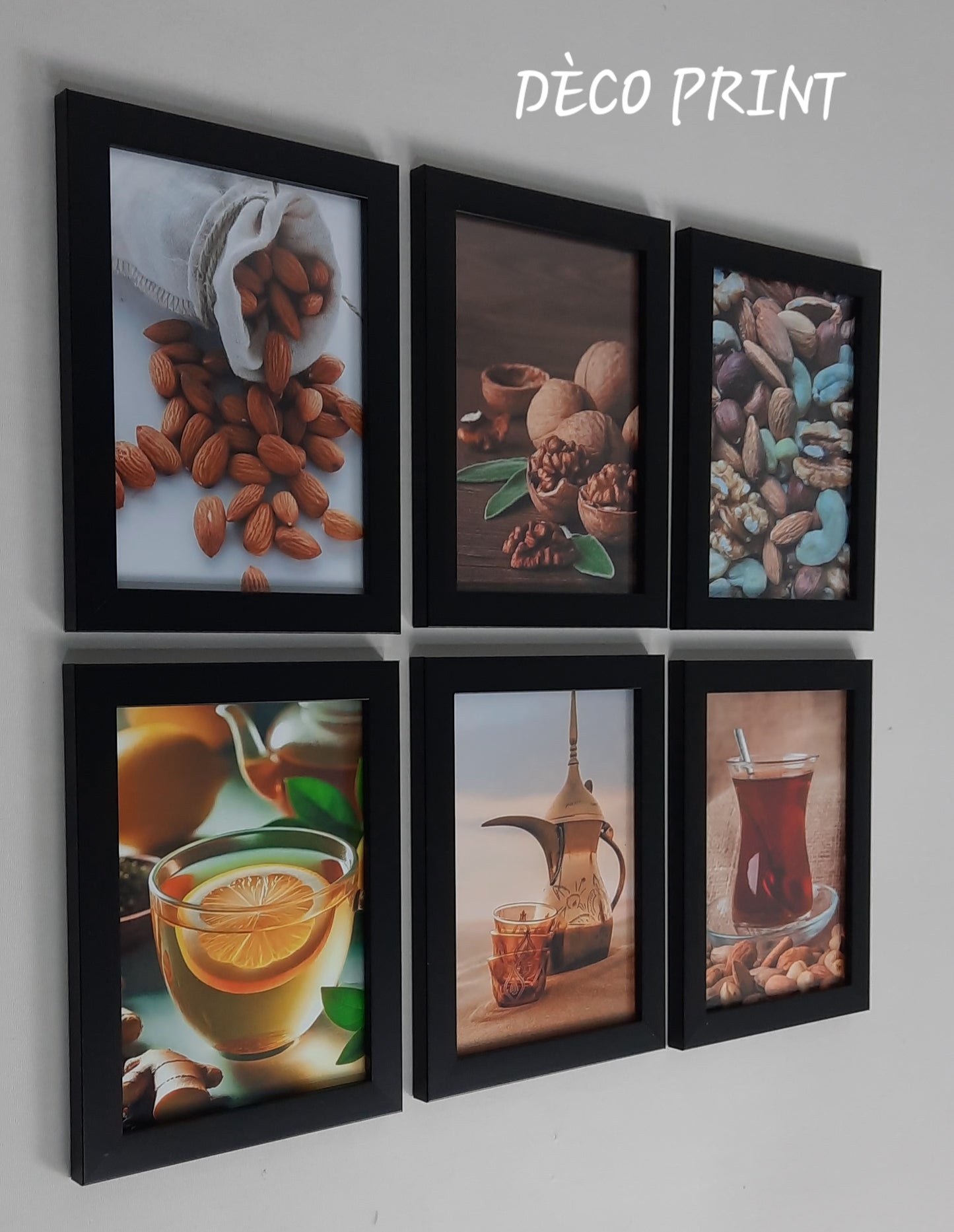 تابلوهات مقاهي ومحلات بيع الشاي بواجهة زجاج أنيقة