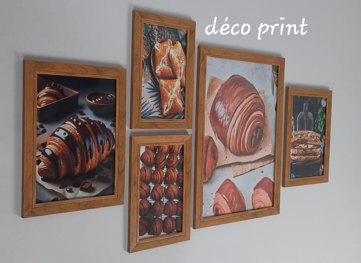 تابلوهات حلويات وباتيسري بواجهة زجاج 🍰