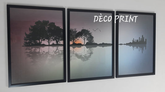 لوحات جدارية خاصة بالرواق و الصالونات