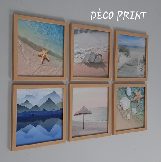 لوحات جدارية خاصة بالرواق و الصالونات