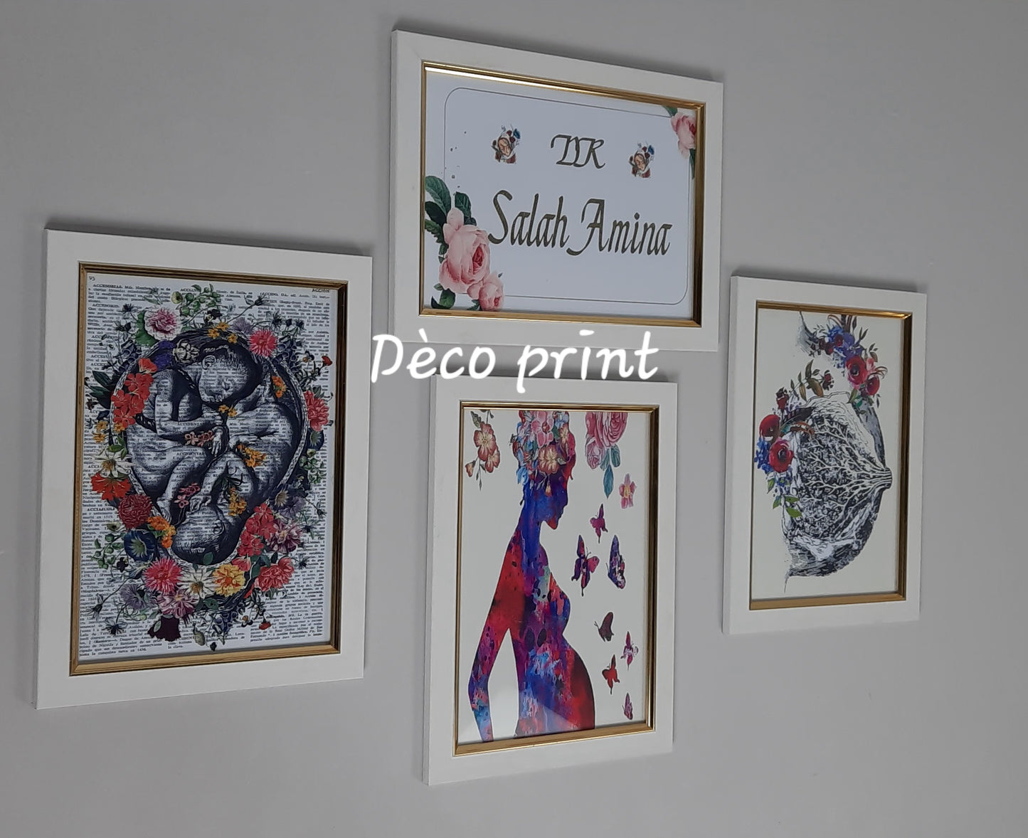 تابلوهات زجاجية خاصة بعيادة طب النساء