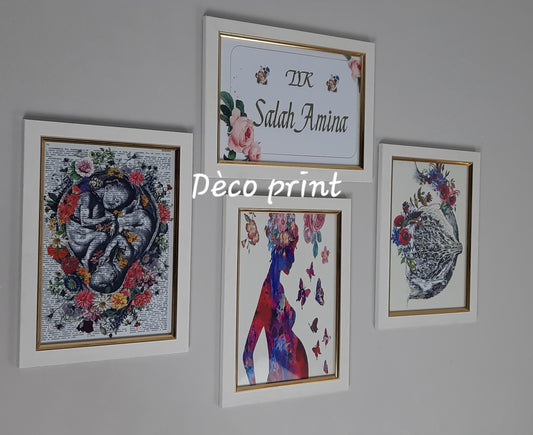 تابلوهات زجاجية خاصة بعيادة طب النساء