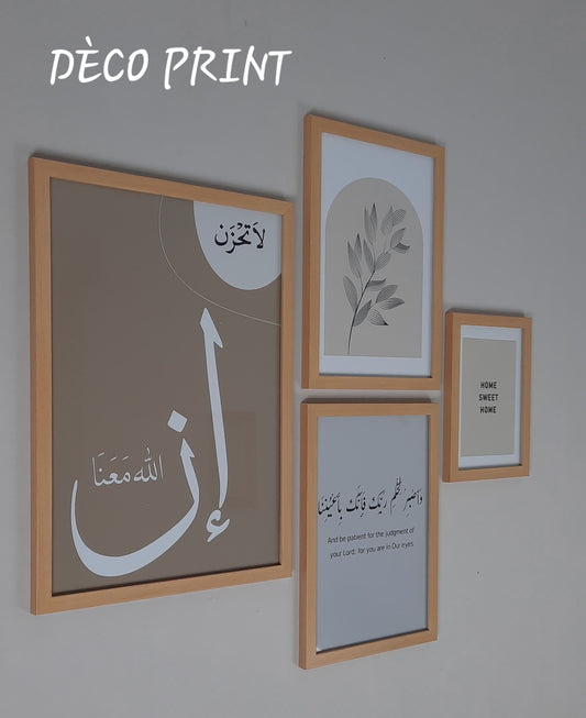 لوحات جدارية خاصة بالرواق و الصالونات