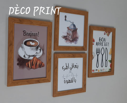 تابلوهات مقاهي بواجهة زجاج أنيقة