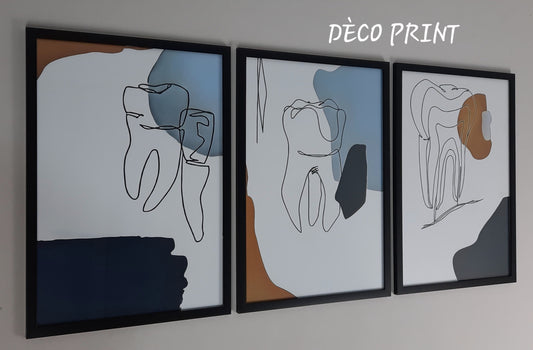 لوحات جدارية خاصة بعيادات طب الاسنان