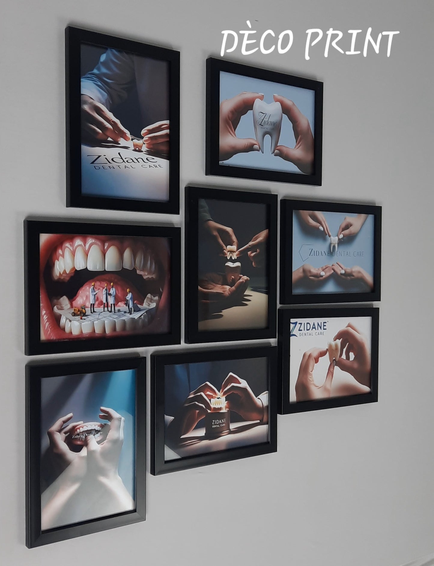 لوحات جدارية خاصة بعيادات طب الاسنان