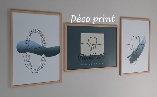 لوحات جدارية خاصة بعيادات طب الاسنان