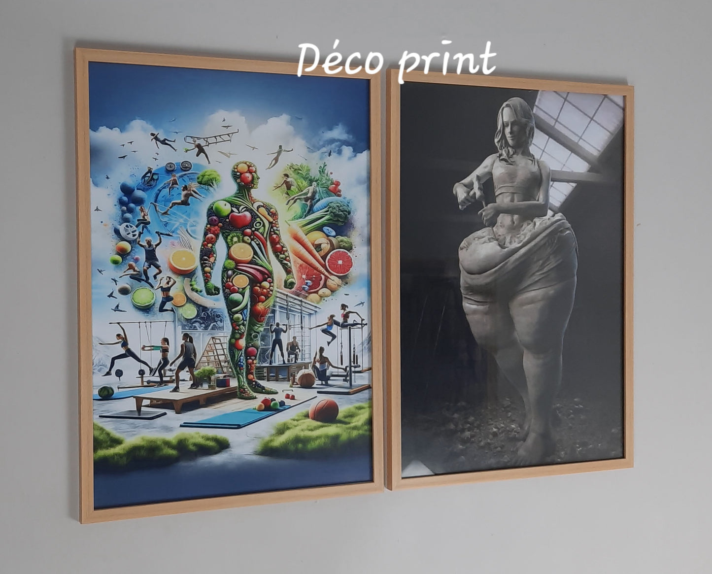 لوحات جدارية خاصة بعيادات طب الوزن الزائد