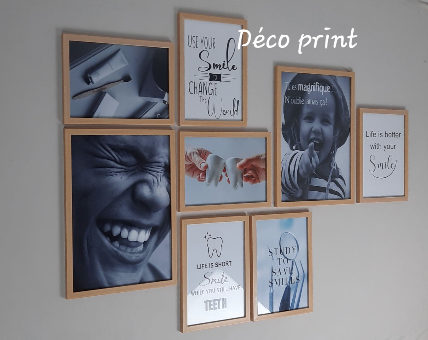 لوحات جدارية خاصة بعيادات طب الاسنان