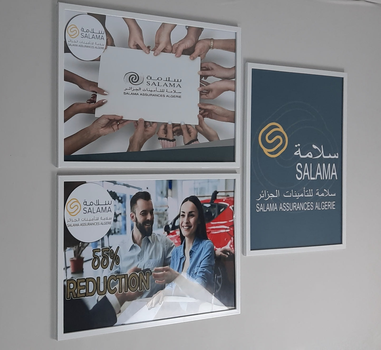 لوحات جدارية خاصة بمكتب تامينات