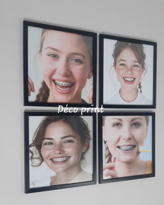 لوحات جدارية خاصة بعيادات طب الاسنان