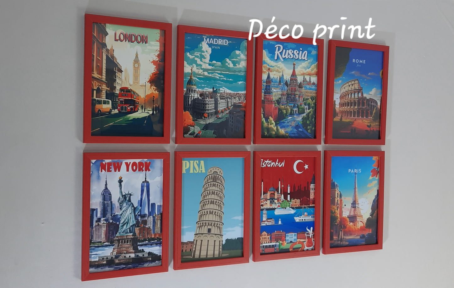 تابلوهات سياحية بزجاج فاخر 🌍 (Copie)