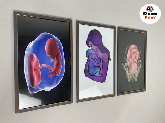 تابلوهات زجاجية خاصة بعيادة طب النساء