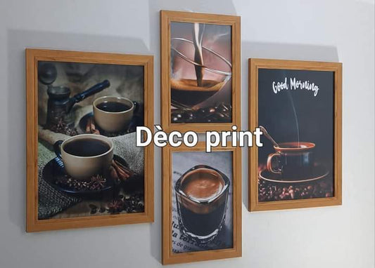 تابلوهات مقاهي بواجهة زجاج أنيقة